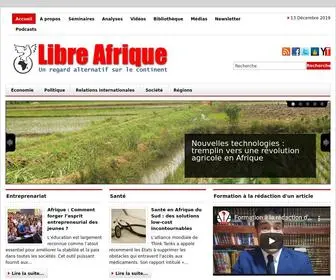 Libreafrique.org(Libre Afrique) Screenshot