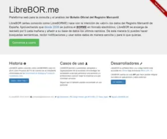 Librebor.me(Empresas) Screenshot