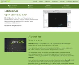 Librecad.org(Free Open Source 2D CAD) Screenshot