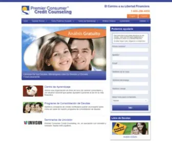 Librededeudas.com(Premier Consumer Credit Counseling Servicios en Miami) Screenshot