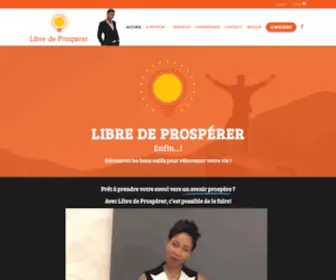 Libredeprosperer.com(Accueil) Screenshot