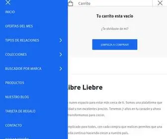 Libreliebre.com(Libre Liebre Bazar) Screenshot