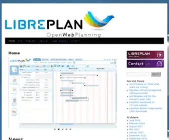 Libreplan.org(The open source web application for project planning) Screenshot