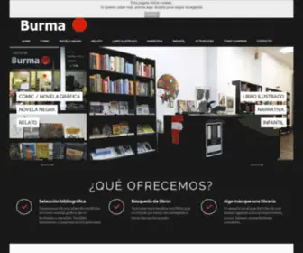 Libreriaburma.es(Librería) Screenshot