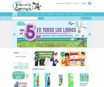 Libreriacarmen.com(LibrerÃ­a) Screenshot