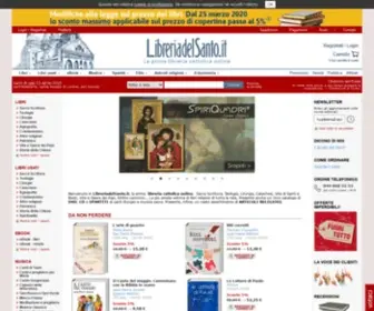 Libreriadelsanto.it(Libreria Cattolica Online) Screenshot