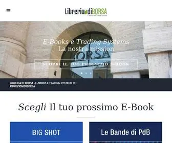 Libreriadiborsa.it(EBooks e Trading Systems di Proiezioni di Borsa) Screenshot