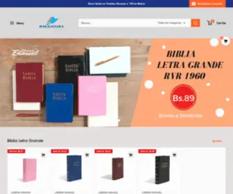 Libreriaemanuel.com(Libreria cristiana Emanuel) Screenshot