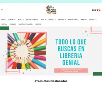 Libreriagenial.cl(Libreria Genial) Screenshot