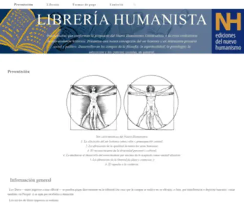 Libreriahumanista.com(Librería Humanista 2.0) Screenshot