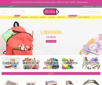 Librerialanena.com.ar(LIBRERÍA) Screenshot