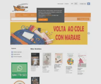 Libreriamaraxe.es(LIBRERÃA PAPERERÃA MARAXE) Screenshot