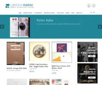 Libreriamarini.it(Home Studio Bibliografico Marinihome Studio Bibliografico Marini) Screenshot