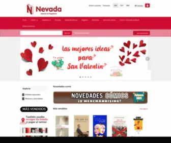 Librerianevada.es(LibrerÃ­a) Screenshot