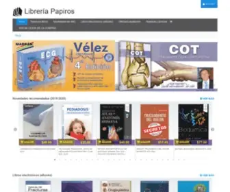 Libreriapapiros.com(Libreria Papiros) Screenshot