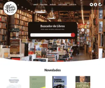 Libreriapuroverso.com.uy(Librería) Screenshot