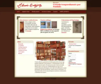 Libreriarodriguez.com(Librería Rodríguez) Screenshot