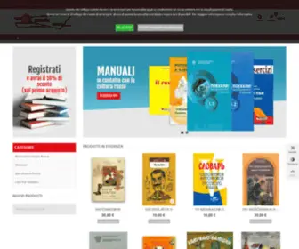 Libreriarussailpunto.it(Libreria Roma) Screenshot