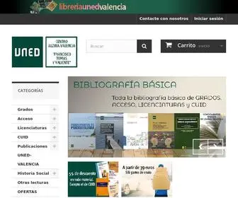 Libreriaunedvalencia.es(Libreria UNED) Screenshot