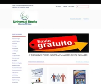 Libreriauniversalbooks.com(UNIVERSAL BOOKS) Screenshot