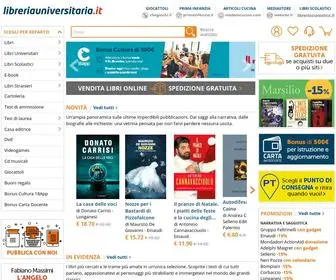 Libreriauniversitaria.it(Libreria Universitaria online) Screenshot