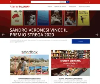 Librerie.coop(Oltre 50 librerie e shops in Italia. Trova la più vicina) Screenshot