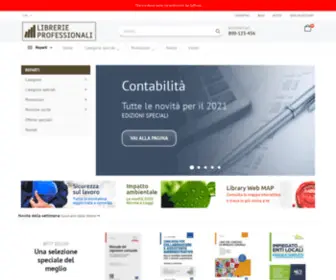Librerieprofessionali.it(Vendita libri professionali online) Screenshot