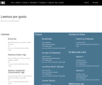 Libreroenandanzas.com(Por una Comunidad de lectores) Screenshot