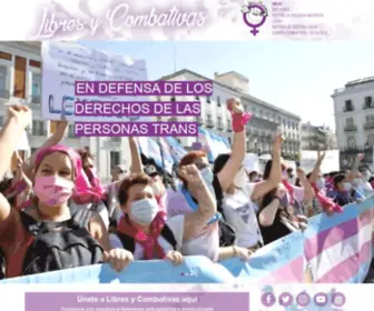 Libresycombativas.net(Libres y Combativas) Screenshot