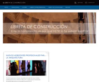 Libretadeconstruccion.com(Libreta) Screenshot