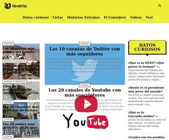 Libretilla.com(Despierta tu mente) Screenshot