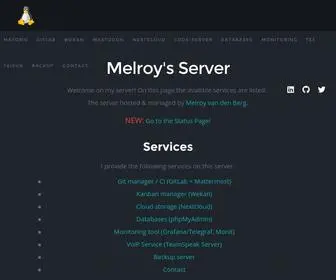 Libreweb.org(Melroy's Server) Screenshot