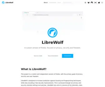Librewolf.net(Librewolf) Screenshot