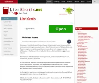 Librigratis.net(Libri gratis.net) Screenshot