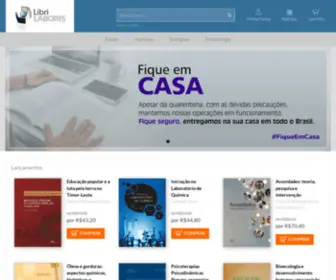 Librilaboris.com.br(Libri Laboris :: Livros Acadêmicos e Universitários) Screenshot