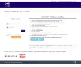 Libroazul.com.mx(Guia EBC) Screenshot