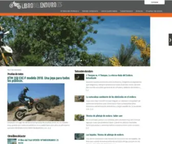 Librodelenduro.es(Libro del Enduro) Screenshot