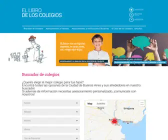 Librodeloscolegios.com.ar(El Libro de los Colegios) Screenshot