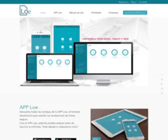 Librodeordeneselectronico.com(APP Loe) Screenshot