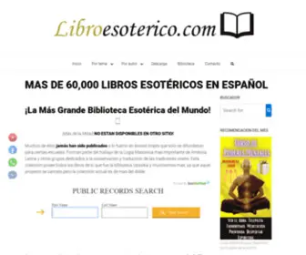 Libroesoterico.com(Libroesoterico) Screenshot