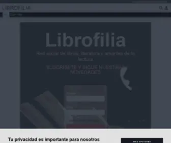 Librofilia.com(Librofilia) Screenshot