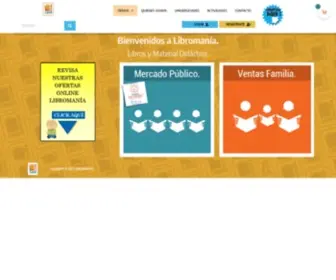 Libromania.cl(Home) Screenshot