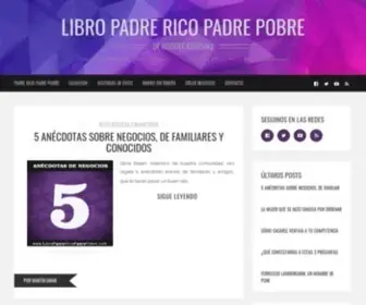 Libropadrericopadrepobre.com(→ → PADRE RICO PADRE POBRE) Screenshot