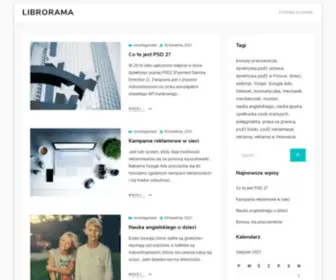 Librorama.net(W 2016 roku ogłoszono wejście w życie dyrektywy unijnej PSD2 (Payment Service Directive 2)) Screenshot