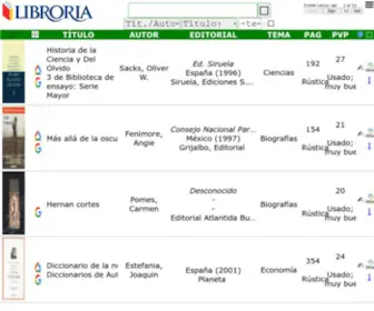 Libroria.com(Libroria) Screenshot