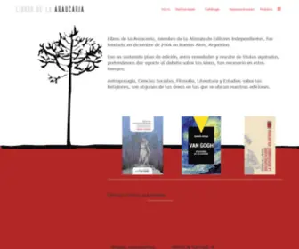 Librosaraucaria.com(Libros de la Araucaria) Screenshot