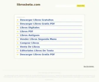Librosbeta.com(Librosbeta) Screenshot