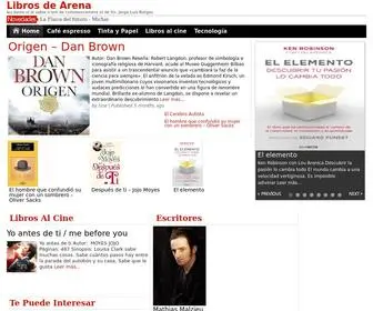 Librosdearena.com(Libros de Arena Libros de Arena) Screenshot