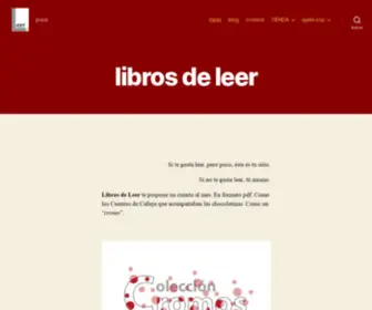 Librosdeleer.com(Libros de Leer) Screenshot