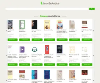 Librosenaudios.com(LibrosEnAudios) Screenshot